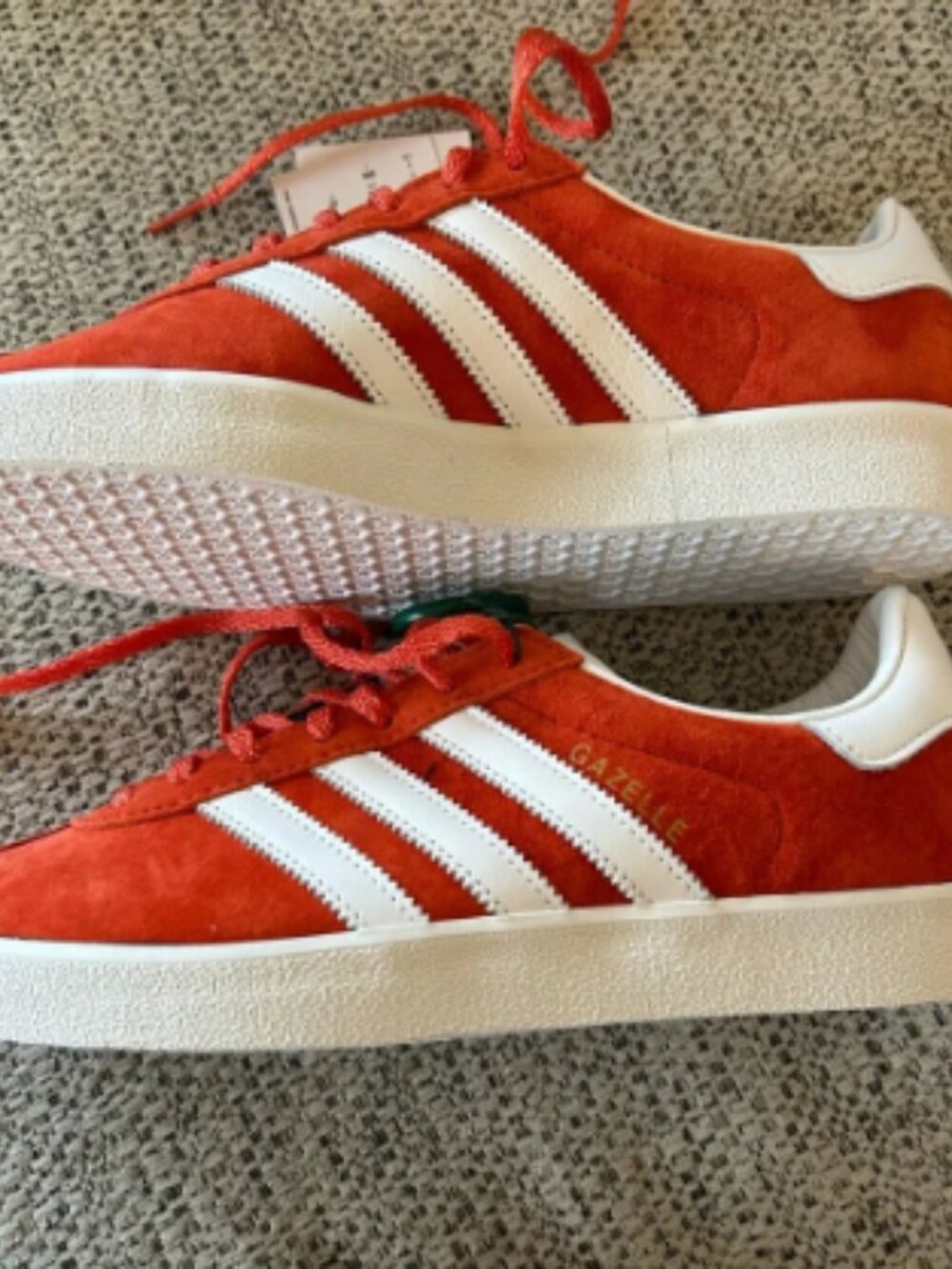 Adidas Gazelle 85 Sneakers Burnt Orange/Red Mens 7/ Womens 8.5